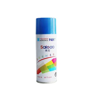 SAIGAO Vente en gros de peinture acrylique de couleur bon marché de haute qualité échantillon de peinture en aérosol pour graffiti de voiture