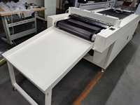 Machine d'impression sérigraphique à plat à lampe unique avec bras de séchage UV automatique, zone d'impression maximale 50x80cm, marque TAOXING pour les imprimeurs sérigraphiques