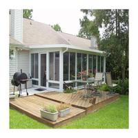 Fabricant de premier plan de garages préfabriqués avec véranda, kits de véranda DIY, véranda en verre, maisons en verre