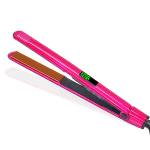 Professional Portable ceramic hair straightener electric hair straightener and curler curling iron tools flat iron straightener