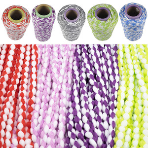 Pabrik Menjual Benang Mop Poliester Daur Ulang Campuran Berpola Garis, Benang Mikrofiber <span class=keywords><strong>DTY</strong></span> untuk Pembuatan Kepala Mop - Product Image 4