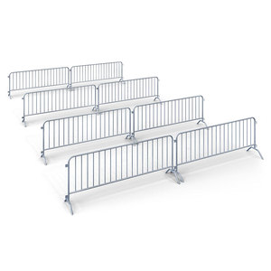 Barrera de Control de Multitudes de Acero para Eventos de Matriculación Universitaria - Product Image 2