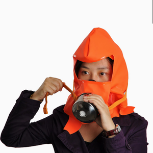 Capuche de filtration d'<span class=keywords><strong>air</strong></span> anti-fumée, protection 30 min, portée 30 m, capuche respiratoire d'évacuation d'urgence en cas d'incendie - Product Image 2