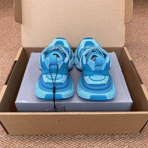 Zapatillas Deportivas Unisex Azules de Malla, Transpirables, con Cordones, Casuales, para Correr, Chopards - Product Image 4