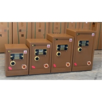 Caja Fuerte Digital Electrónica JYB de 60 cm, Caja de Seguridad de Acero con Teclado LCD y Doble Llave para el Hogar, Oficina y Hotel