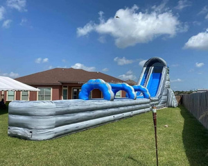 2024 tùy chỉnh <span class=keywords><strong>banzai</strong></span> Inflatable trượt nước với phong cách PVC Bouncer bao gồm hồ bơi Blower Bộ dụng cụ sửa chữa - Product Image 2