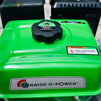 Bomba de Agua a Gasolina de 6 Pulgadas, Tipo Marco, con Rueda Grande de Empuje Manual - Riego Agrícola, Producción Industrial