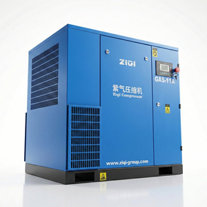 Conversion de fréquence de qualité fiable vsd 15hp petit compresseur d'air électrique 10 bar 500l avec débit d'air stable - Product Image 1