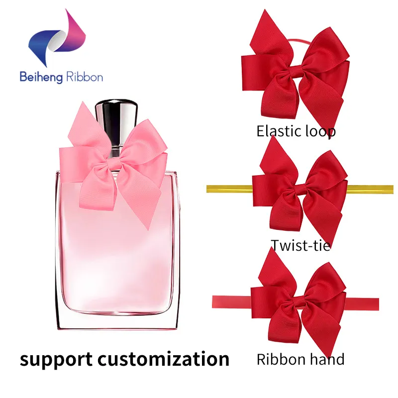 Gift Bow Premium Multi-color Red Bow For Gift Wrapping Wine Bottle Perfume