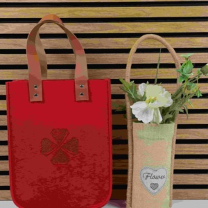 <span class=keywords><strong>Sac</strong></span> fourre-tout en feutre rouge écologique de 3 mm d'épaisseur, certifié GRS, avec logo personnalisé, grande capacité, <span class=keywords><strong>sac</strong></span> de shopping, vente en gros directe d'usine - Product Image 5