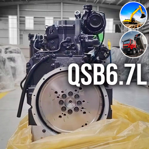 Motor Diésel Completo Cummins para <span class=keywords><strong>Camiones</strong></span> Pesados Qsb6.7 Euro 3, Arranque Eléctrico CM2850 CM850, 190HP 142kw 2200rpm, 6 Cilindros, ECM ECU - Product Image 1