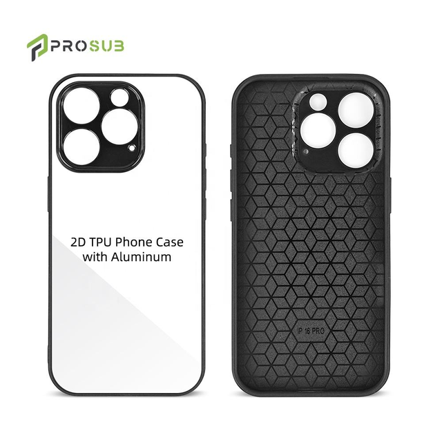Prosub DIY TPU+PC 360 Protection Shockproof for 16 Pro Max Sublimation Phone Case