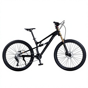 Bicicleta de Montaña <span class=keywords><strong>MTB</strong></span> de Suspensión Completa de Carbono de <span class=keywords><strong>29</strong></span> Pulgadas, Doble Suspensión para Descenso, con 12 Velocidades para Ciclismo de Montaña - Product Image 1