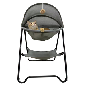 गर्म बिक्री पालतू बिस्तर बिल्ली बिल्ली गुदा 4-सीज़न सार्वभौमिक डबल-परत लुभावनी जाल बिल्ली बिस्तर - Product Image 2