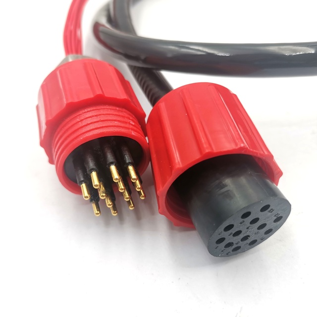 Underwater Connector SUBCONN MCBH10M/MCBH10F 3p Waterproof 6000m 316L Stainless Steel/Sea Copper/Titanium Alloy Housing