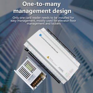 CR-L32N Free SDK Software 32 Floors MQTT TCP/IP RFID Proximity Swipe Key Card Smart Elevator Access <b>Controller</b> - Product Image 4