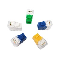 HOTION fabrika OEM Cat.6 Keystone Jack RJ45 8P8C UTP, 3u "altın kaplama