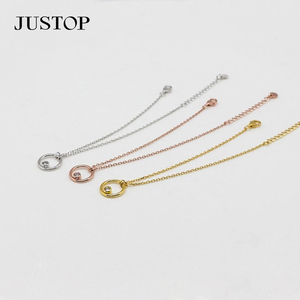 Pulsera de Plata de Ley Chapada en Oro Vintage con Circonitas Geométricas, Ecológica, Unisex, Certificada por BSCI, Joyería al por Mayor - Product Image 2