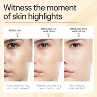 Sérum Visage Anti-Âge Original Coréen au Collagène, Or Rose 24K, Acide Hyaluronique et Nicotinamide, Marque Privée