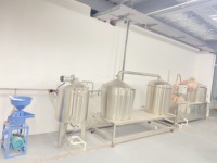 Système de brasserie de bière avec cuve de fermentation de 500 l, équipement de brasserie en acier inoxydable