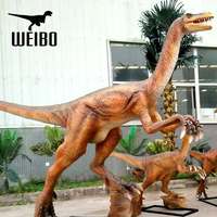 Fabricant de dinosaures animatroniques sur mesure, modèle de dinosaure robotique réaliste pour parc à thème, musée, exposition