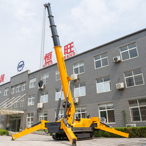 מכירת מפעל, עגורן עכביש עם גובה הרמה 10 מ', 15 מ', 16 מ', 19 מ', 3 טון, 5 טון, 8 טון, 10 טון, זחלי, טלסקופי, דיזל, חשמלי. - Product Image 5