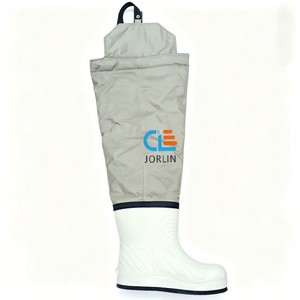 Waders de pêche isolés et imperméables avec bottes EVA intégrées, semelle antidérapante en feutre, waders d'hiver pour la pêche en plein air - Product Image 2
