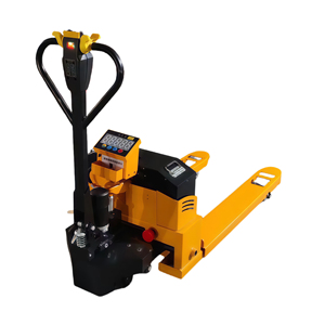 Tipo di pesatura ergonomica <span class=keywords><strong>3</strong></span> <span class=keywords><strong>Ton</strong></span> transpallet elettrico completo con scala CE certificata per il magazzino attrezzature di carico carrelli elevatori - Product Image 3