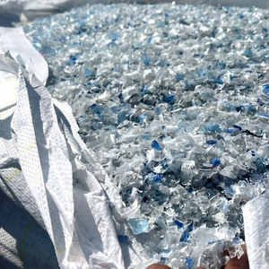 Flocons de bouteilles PET 2Lians lavés à chaud, rejetés par Sortex / Sacs bleus et transparents d'origine MX, 20 tonnes MOQ - Product Image 1
