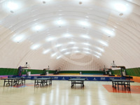 Dômes de court de tennis à structure gonflée en PVC de 2025 Offre Spéciale avec poteaux en aluminium