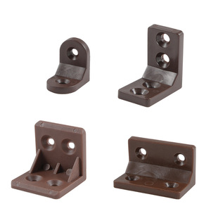 Shengshimingxin Plastic L-Shaped Corner <b>Brackets</b> Small Medium Large Durable Furniture Cabinet Support Connectors - Product Image 2