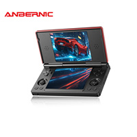 Consola de Juegos Portátil ANBERNIC RG DS con Pantalla IPS Dual de 4 Pulgadas, Android 14 RK3568 3GB+32GB 4000mAh, Consola de Juegos Retro con Lápiz Óptico
