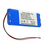 Paket Baterai Lithium-ion 3s2p 18650 7.4V 11.1V 14.8V 5200mah (Sel 2600mah) 6000mah Kustomisasi Performa Tinggi