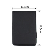 OEM d'équipement d'accessoires de carnet de score de support de carte de pointage de golf de cuir d'unité centrale