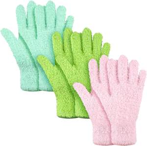 Guantes de Ducha de Cinco Dedos de Doble Cara H8, Cepillos de SPA para Masaje, Exfoliante Corporal, Guantes de Baño para Eliminar Piel Muerta - Product Image 2