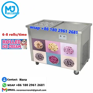 Macchina per gelato da tavola con certificazione NSF elettro-freeze fritti/macchina per gelato fritto