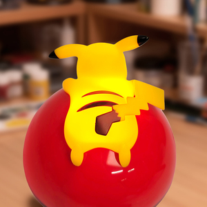 Horloge électronique de bureau multifonctionnelle, réveil Pokémon, horloge au design mignon - Product Image 4