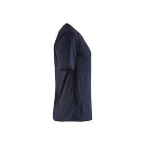 BLAKLADER - 348217378900S <b>Flame</b> resistant t-<b>shirt</b> Navy blue - EAN 7330509726426 <b>FLAME</b> RESISTANT WORKWEAR - Product Image 3