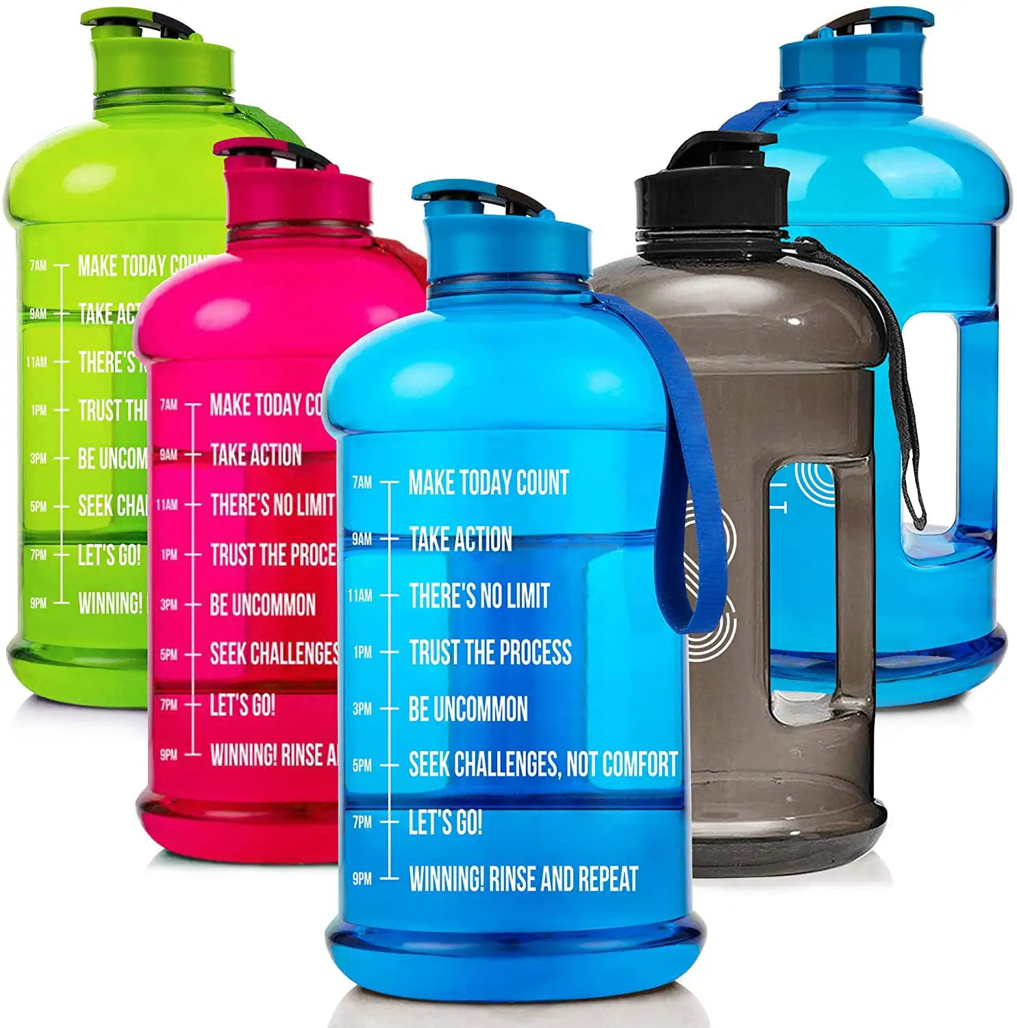 Лидер продаж 2019 года, пластиковая многоразовая Спортивная бутылка для воды без бисфенола А с вашим логотипом