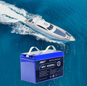 AWT 7000深度循环寿命Po4最佳质量12v 100ah可充电太阳能锂离子36v电池组锂电池12v - Product Image 6