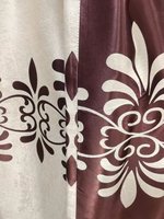 Tissu textile brut pour rideaux, brocart, tissu jacquard pour rideaux
