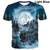 T-shirt pour homme à manches courtes en polyester 100% de haute qualité, col rond, coupe ample, motif ukrainien 3D, style étranger