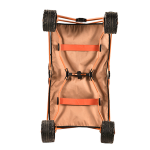 केजी अनुकूलन योग्य 4-व्हील ढहने वाली उपयोगिता फोल्डिंग वैगन कार्ट पोर्टेबल आउटडोर शिविर रोल कंटेनर ओएम समर्थन - Product Image 5