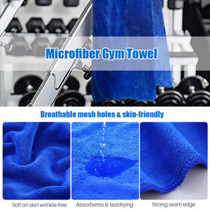 Toalha de Microfibra Personalizada com Logo a Preço Acessível, Boa Absorção e Secagem Rápida para Academia - Product Image 2