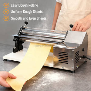 Macchina Elettrica Portatile per Stendere la Pasta da 40cm, Sfogliatrice Automatica Commerciale per Pizza e Pasticceria, per Uso Domestico e Piccole Imprese - Product Image 5