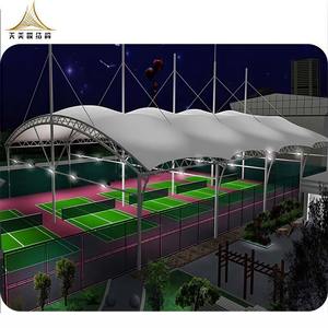 Ngoài trời Plaza bóng râm phong cảnh tán Windproof thể thao tòa lều ngoài trời pvdf PTFE độ bền kéo cấu trúc màng - Product Image 6