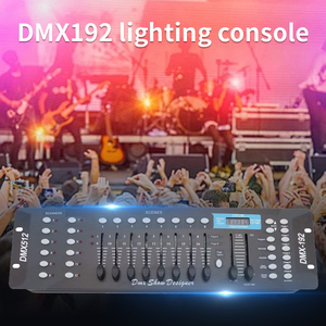 New Durable <span class=keywords><strong>DMX</strong></span> 192 điều khiển <span class=keywords><strong>LED</strong></span> PAR ánh sáng DMX512 ánh sáng sân khấu điều khiển cho đám cưới di chuyển đầu ánh sáng 12V 8A 6A - Product Image 4