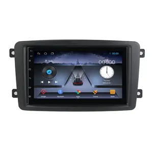 Radio Mobil Sistem Android, Pemutar Multimedia GPS Navigasi untuk Mercedes Benz CLK W209 Vito W639 Viano Vito Video Carplay