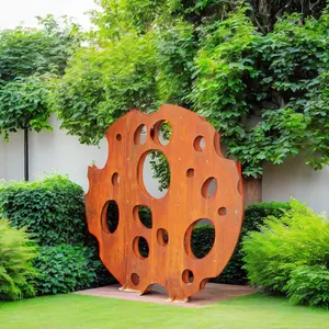Garden Art Metal Outdoor Metal Garden Art Wholesale Corten Modern Art Sculpture