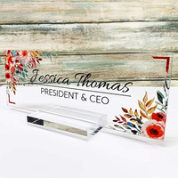 Présentoir en acrylique transparent personnalisé pour carte nominative, porte-affiche de mariage, affichage de photos de numéros de table pour bureau, menu, réunion, mariage